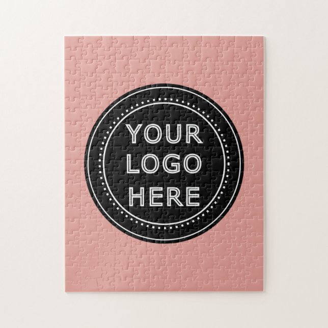 Elegant och svartvit QR-kod Pussel (Vertikal)