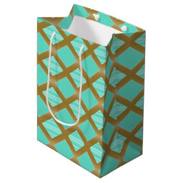 Elegant och Trendig Aquamarine Blue och Guld