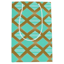 Elegant och Trendig Aquamarine Blue och Guld