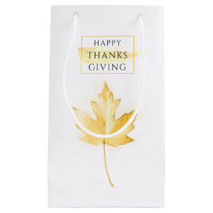 Elegant och trendig gyllene Thanksgiving
