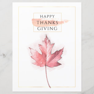 Elegant och trendig Thanksgiving