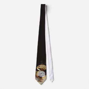 Elegant Old Golden Watch Slips