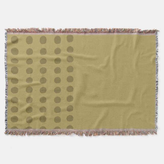 Elegant OldGold  Filt (Framsidan)