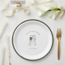 Elegant Olive wood Grönt Bröllop