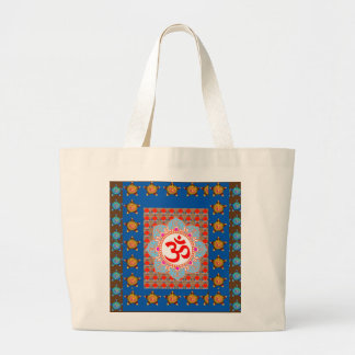 Elegant OmMANTRA Mantra: Yogameditation som läker Jumbo Tygkasse