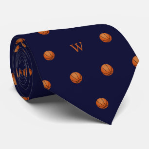 Elegant Orange Basketball Monogrammed inledande bl Slips