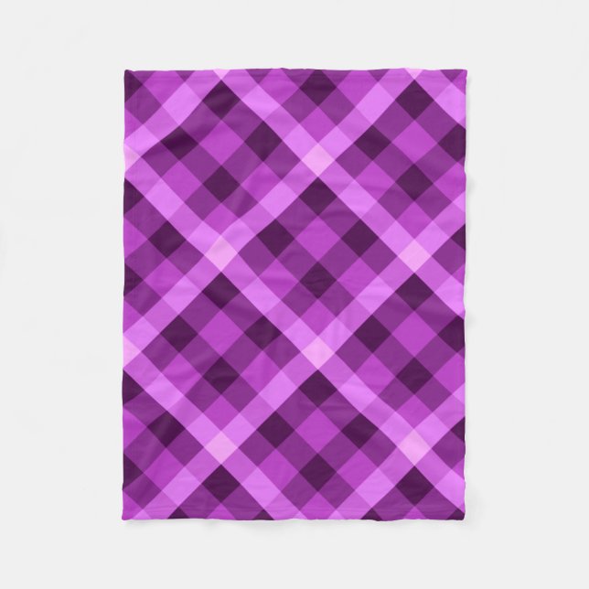 Elegant Orchid Lila Pput Small Fleece Blanket (Framsidan)