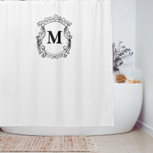 Elegant Ornamenterad Anpassad Monogram