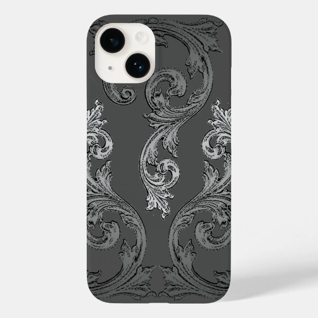 Elegant Ornate Goth Design iPhone 6 Fodral (Baksida)