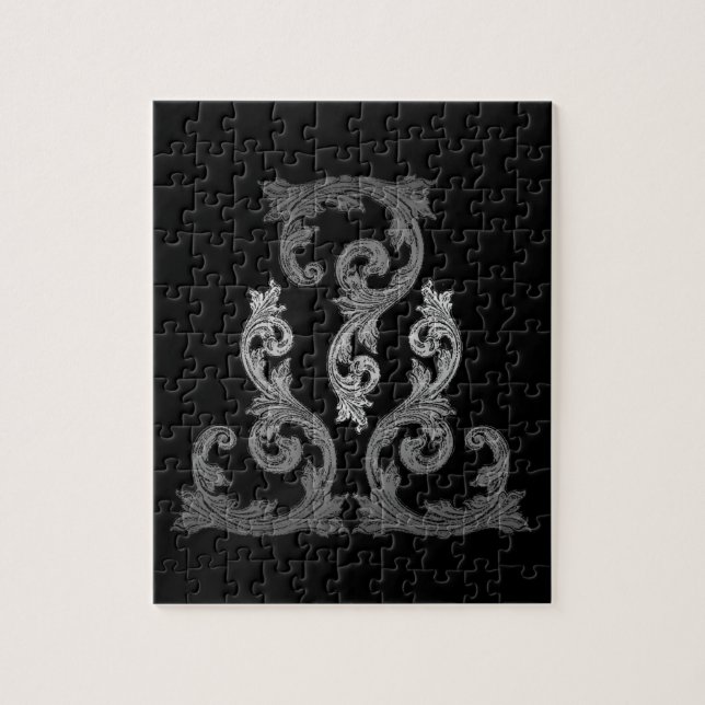 Elegant Ornate Goth Design Pussel (Vertikal)