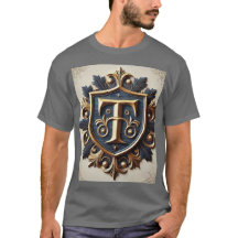 Elegant Ornate Heraldic Shield