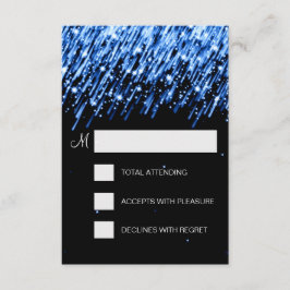 Elegant OSA Falling Stars Blue Kort