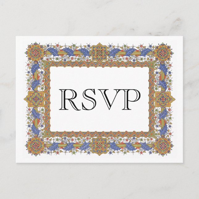 Elegant OSA Guld Geometric Anpassningsbar Postcard Inbjudan Vykort (Framsida)