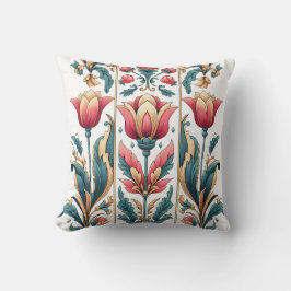 Elegant Ottoman Blommigt Dekorativ kudde