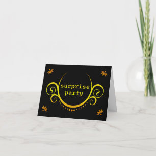 elegant överrrakningpartyinbjudan inbjudan