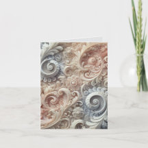 Elegant Övertoning Pastel Snöre Mönster