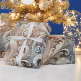 Elegant Övertoning Pastel Snöre Mönster Presentpapper