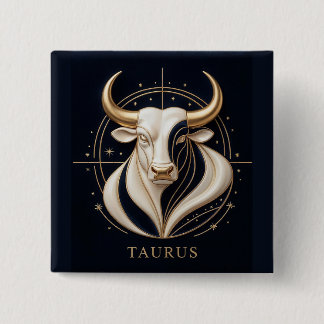 ♉ Elegant Oxen Zodiak Guld Tjur Astrologi ✨ Knapp