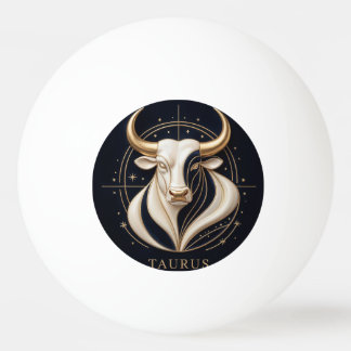♉ Elegant Oxen Zodiak Guld Tjur Astrologi ✨ Pingisboll