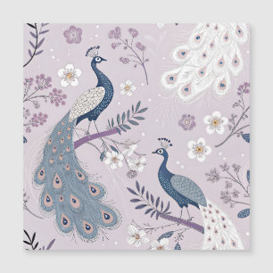 Elegant Påfågel Blommig Vintage (11)