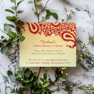 Elegant Paisley-design Flyer-mall Flygblad