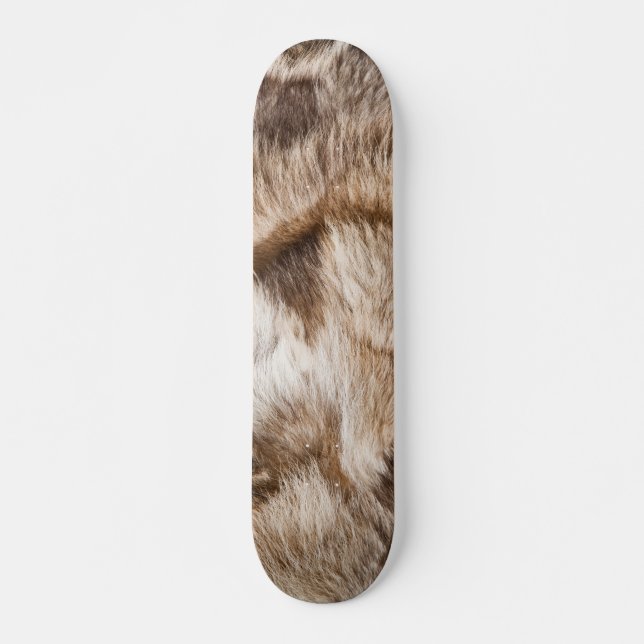 Elegant päls struktur skateboard bräda 20 cm (Framsida)