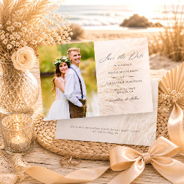 Elegant Pampas Grass Photo Spara datumkortet Datumet