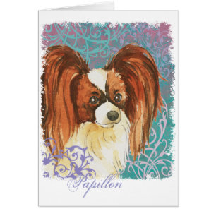 Elegant Papillon Card Hälsningskort