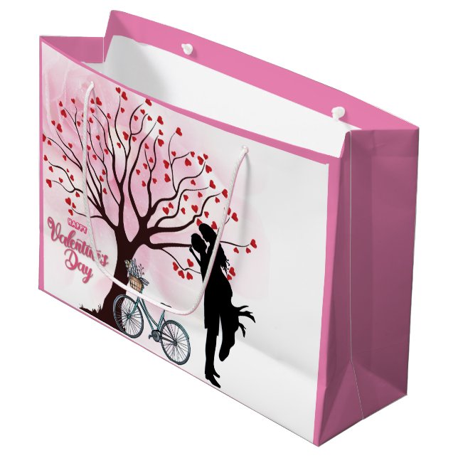 Elegant par Älskare Alla hjärtans dag (Framsidan Vinklad)