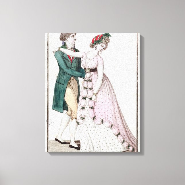 Elegant par Dancing Waltz Canvastryck (Framsida)