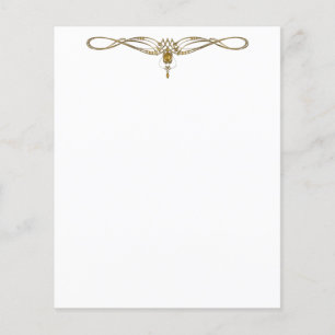Elegant pärla brevpapper