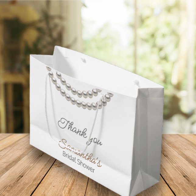 Elegant pärlhalsband Bröllopsdusch  (Skapare uppladdad)