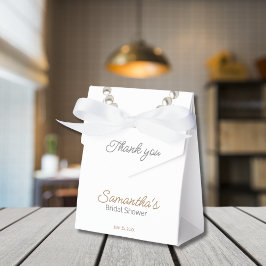 Elegant pärlhalsband Bröllopsdusch presentlådor