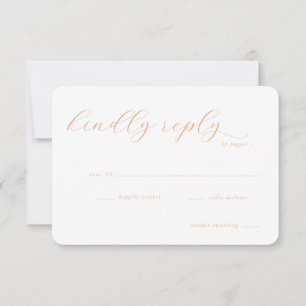 Elegant Päron RSVP-kort OSA Kort