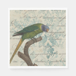 Elegant Parrot Pappersservett