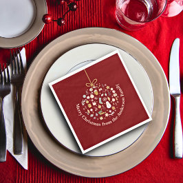 Elegant: Party Festive Helgdag Minimalist Pappersservett