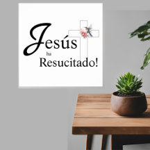 Elegant Påsk "Jesús ha återcitado" spanska