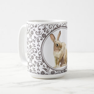 Elegant Påsk Kanin Kaffemugg