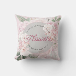 Elegant Påsklilja Vi Skulle Välja Dina Namn Barnba Kudde