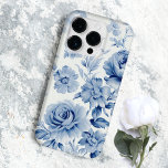 Elegant Pastel Blue Watercolor Ro<br><div class="desc">Lush vattenfärgen dammig blå och off-vit ros,  blommar och löv på den antika vita bakgrunden.</div>