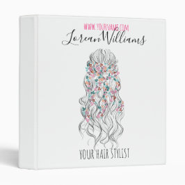 Elegant Pastel Bride Vågigt Blommigten Hair Stylin