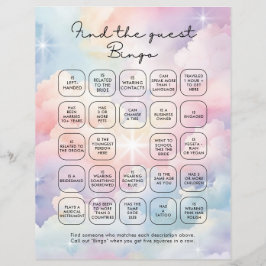 Elegant Pastel Clouds hittar gästblocket