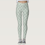 Elegant Pastel Färg Modern Grönt White Template Leggings<br><div class="desc">Elegant Pastel Färg Modern Grönt White Template Leggings.</div>