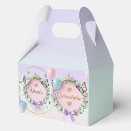 Elegant Pastel Quinceañera Place Cards Presentaskar