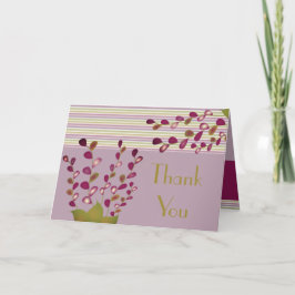 Elegant Pastel Rand Tack Kort