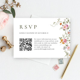 Elegant Pastel Rosa Boho Vild Flowers Bröllop OSA