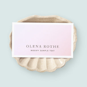 Elegant Pastel Rosa Ombre