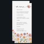 Elegant Pastel Rosa Wildblomma Möhippa Meny Inbjudningar<br><div class="desc">Om du vill göra ytterligare anpassningar klickar du på "Anpassa den här mallen" och sedan på "Redigera med Design Verktyg". Snyggten kan redigeras enkelt för att använda bröllop-mallar,  fler objekt finns i butiken (inbjudningar,  osa,  tackkort,  papper och dekoration). Kontakta mig om du behöver hjälp eller matchande artiklar.</div>