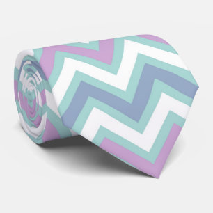 Elegant Pastel Tones Chevron Slips