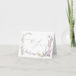 Elegant Pastel Wildblomma Baby Shower Tack